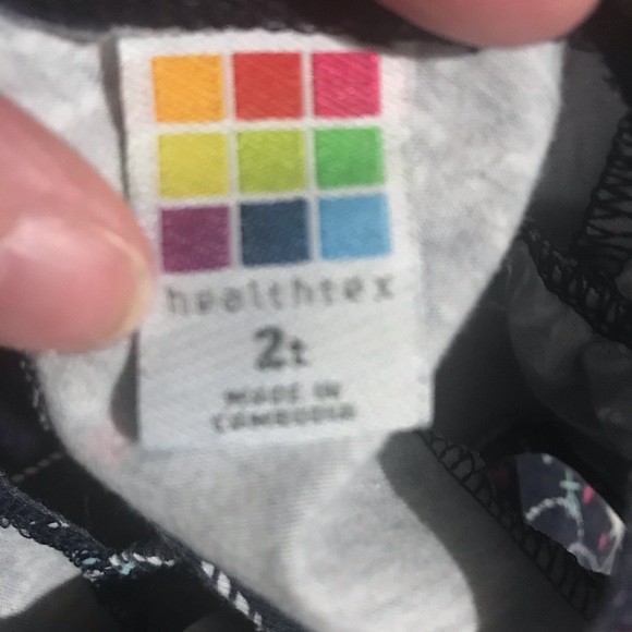 Healthtex blue sailor print dress - Picture 3 of 3